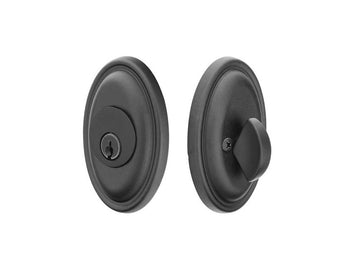 Emtek Tuscany #14 Deadbolt Flat Black Bronze Patina FB
