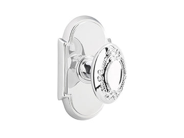 Emtek Victoria Brass Knob Polished Chrome US26