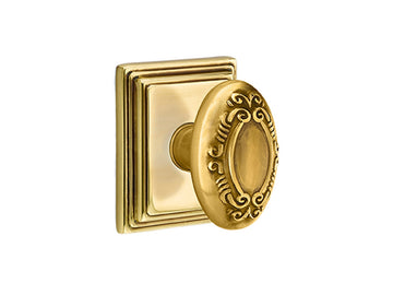 Emtek Victoria Brass Knob French Antique US7