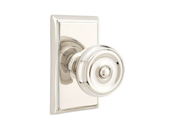Emtek Waverly Brass Knob Polished Nickel US14