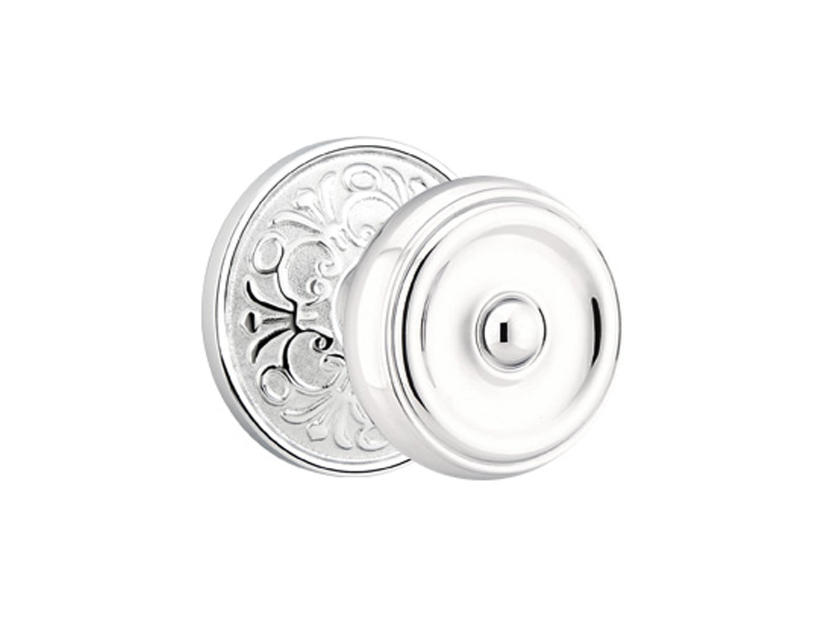 Emtek Waverly Brass Knob Polished Chrome US26