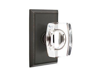 Emtek Windsor Crystal Knob Oil Rubbed Bronze US10B