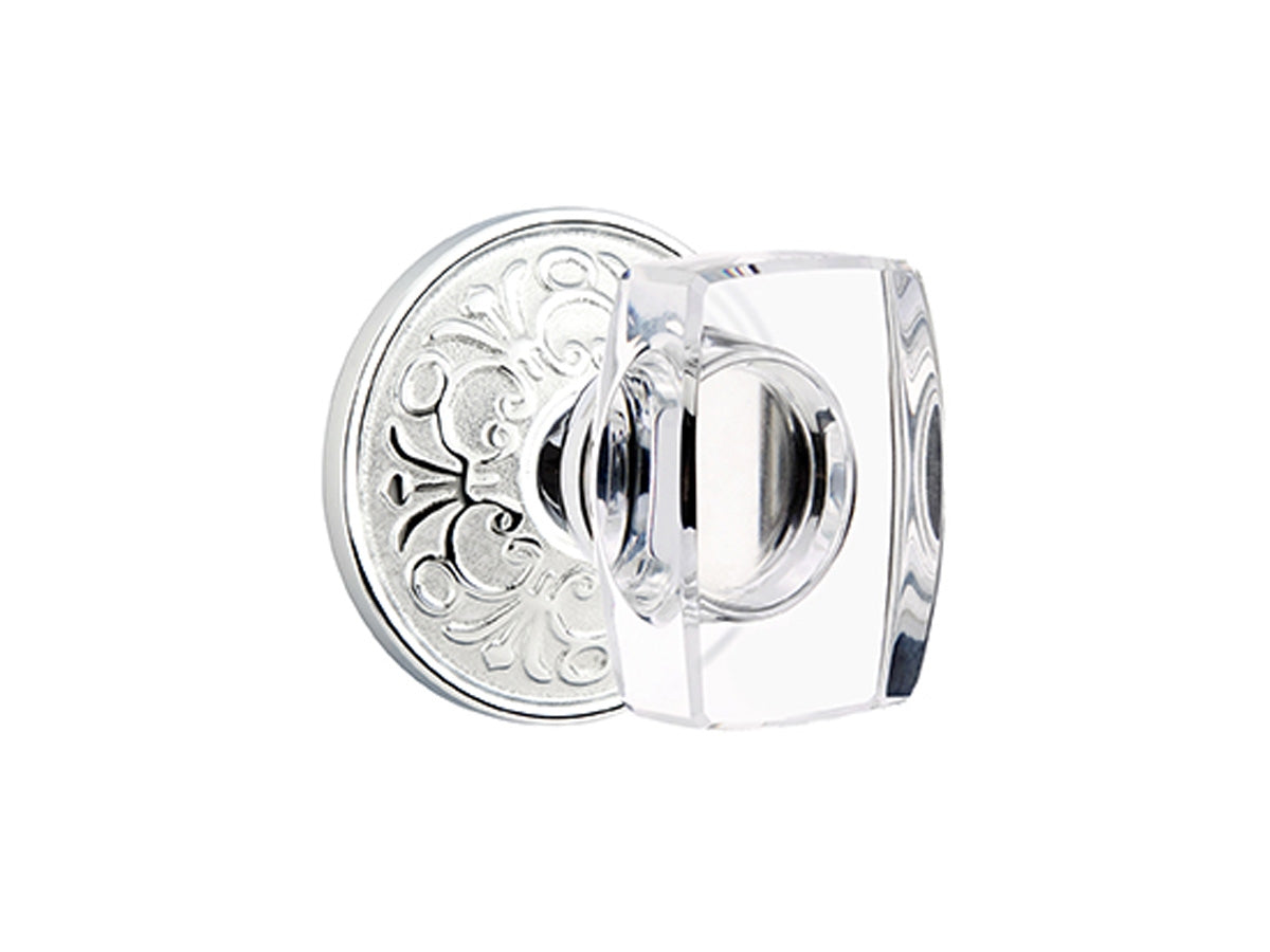 Emtek Windsor Crystal Knob Polished Chrome US26