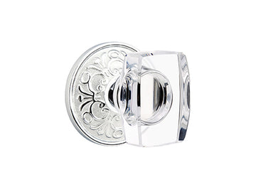 Emtek Windsor Crystal Knob Polished Chrome US26