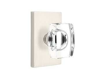 Emtek Windsor Crystal Modern Knob Satin Nickel US15