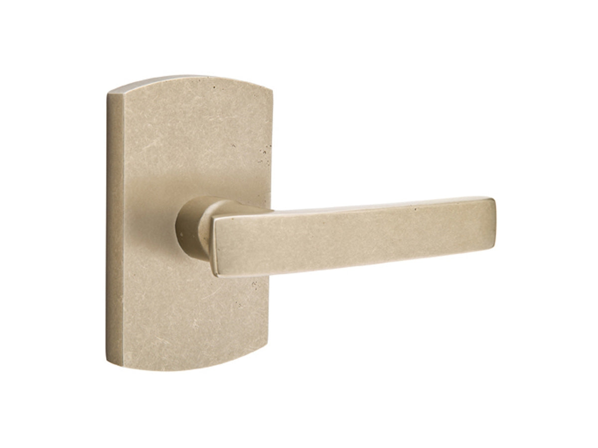 Emtek Yuma Bronze Lever Tumbled White Bronze TWB