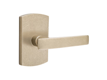 Emtek Yuma Bronze Lever Tumbled White Bronze TWB