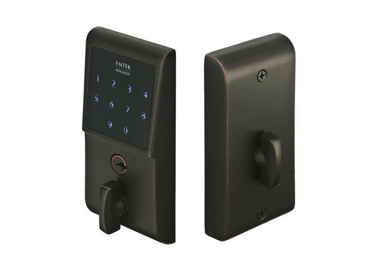 Emtek EMTouch Keypad Deadbolt Oil Rubbed Bronze US10B