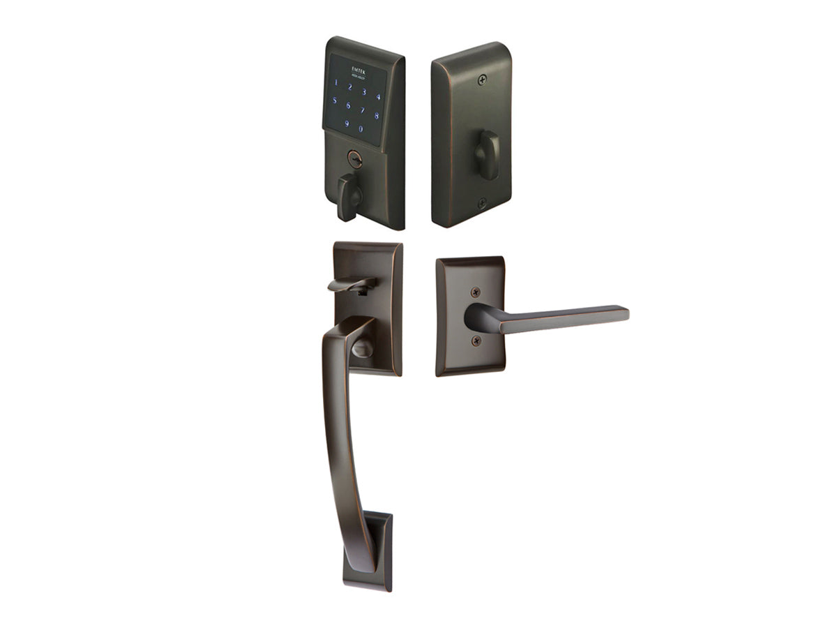 Emtek EMTouch Keypad Entryset Oil Rubbed Bronze US10B