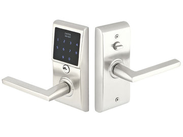 Emtek EMTouch Keypad Leverset Polished Chrome US26