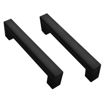 Mega Handles 4.25" Fargo Cabinet Pulls Matte Black MB (pack of 12)