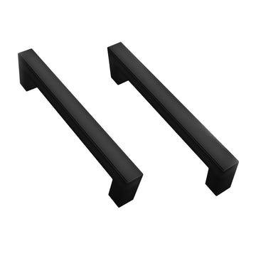 Mega Handles 5.5" Fargo Cabinet Pulls Matte Black MB (pack of 12/25/35)