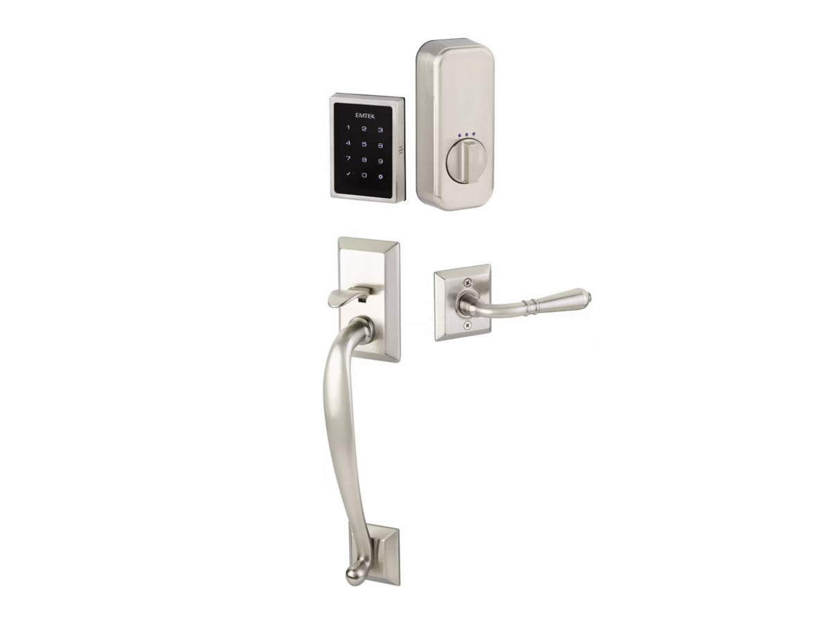 Emtek Franklin EMPowered Motorized Touchscreen Keypad Entry Set