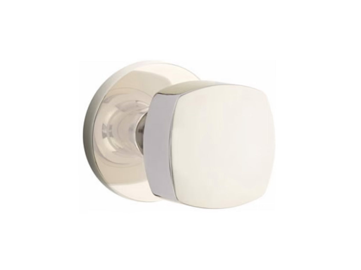Emtek Freestone Brass Knob - Polished Nickel US14