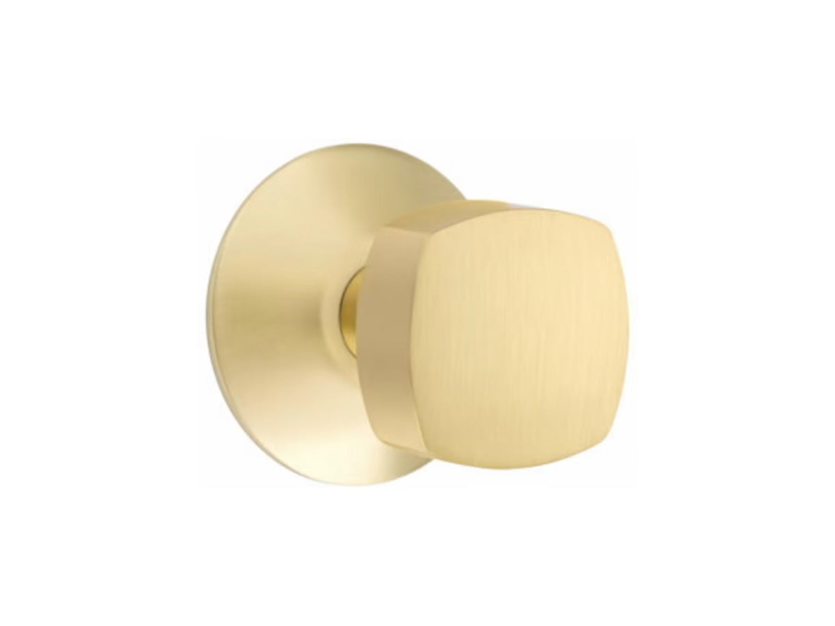 Emtek Freestone Brass Knob - Satin Brass US4