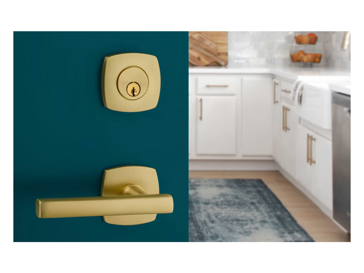 Emtek Freestone Brass Lever