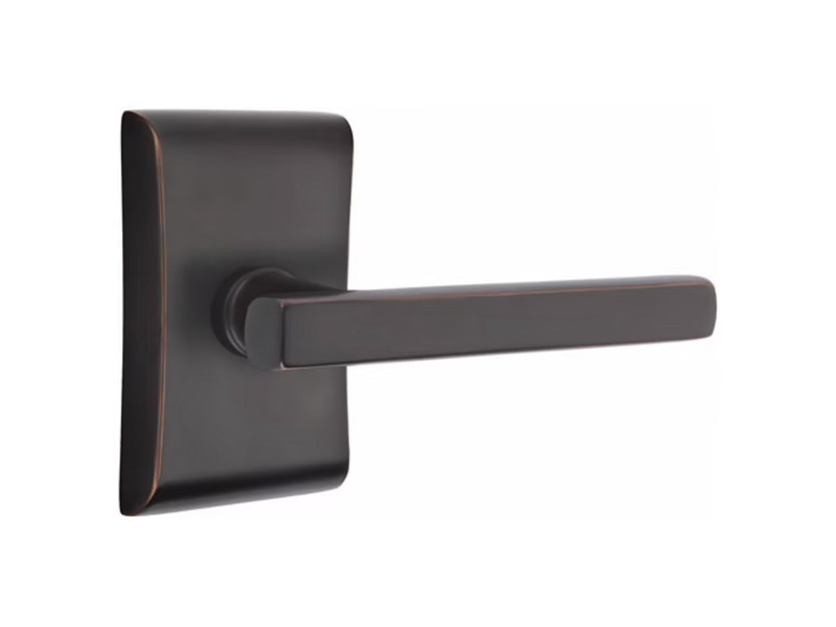 Emtek Freestone Brass Lever - Oil Rubbed Bronze US10B