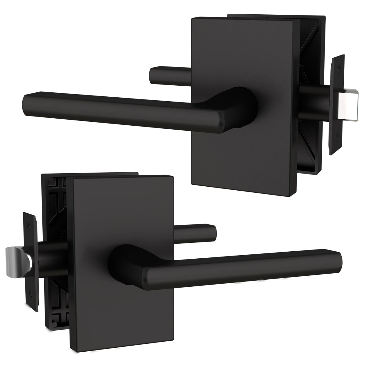 Mega Handles Glamor Lever Matte Black MB