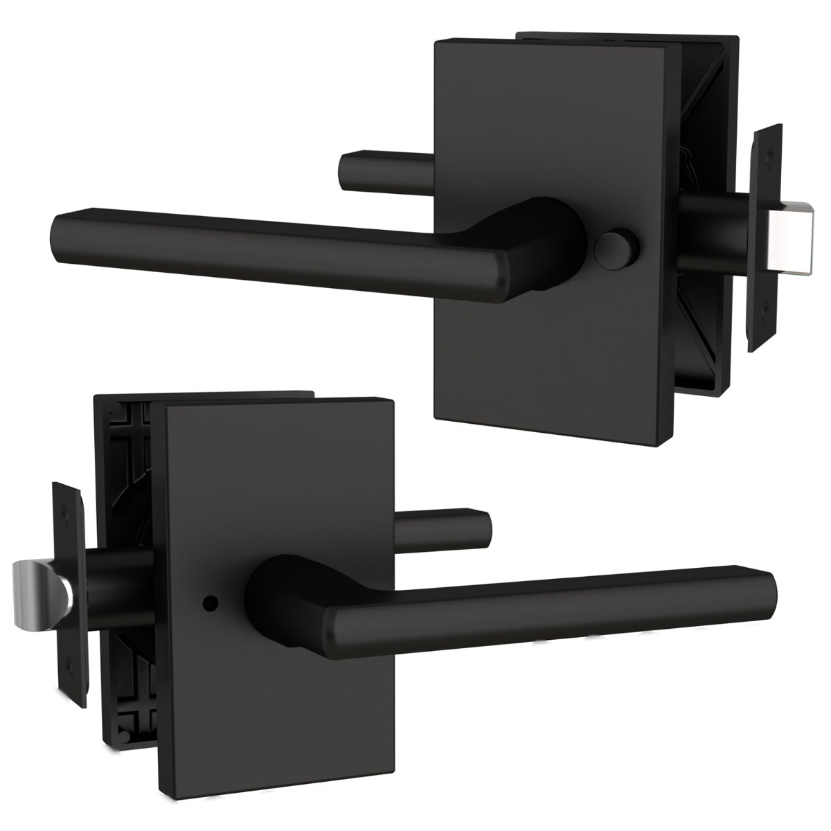 Mega Handles Glamor Lever Matte Black MB