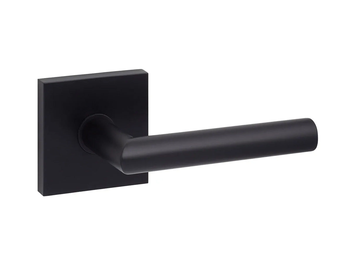 Sure-Loc Hanover 28° Square Interior Door Lever - Flat Black