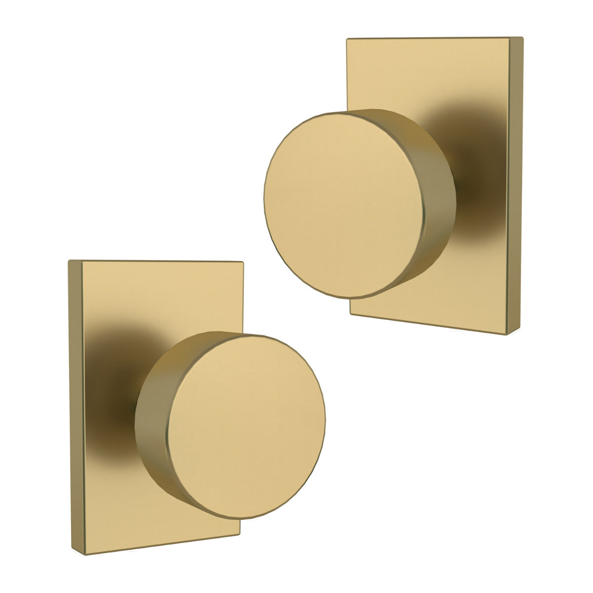 Mega Handles Laura Knob Satin Brass SB