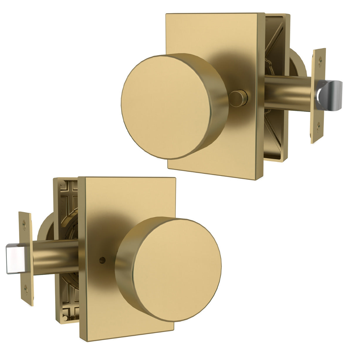 Mega Handles Laura Knob Satin Brass SB