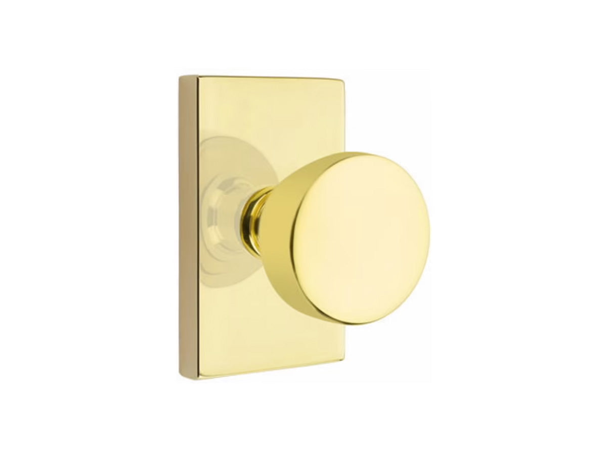 Emtek Laurent Brass Knob - Unlacquered Brass US3NL