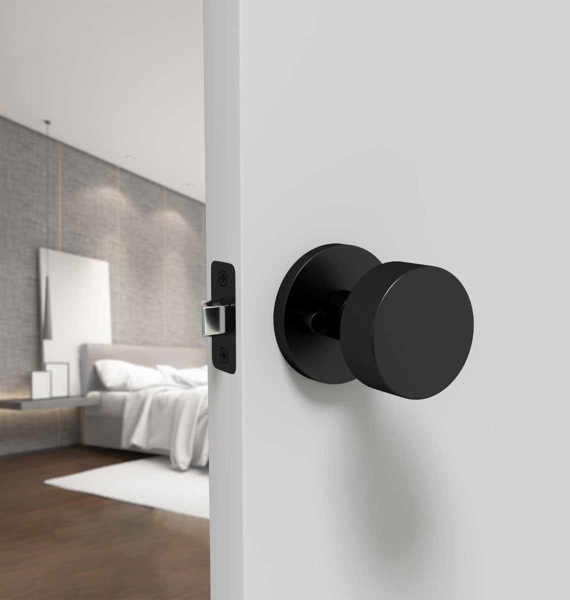 Mega Handles Buena Knob Matte Black MB