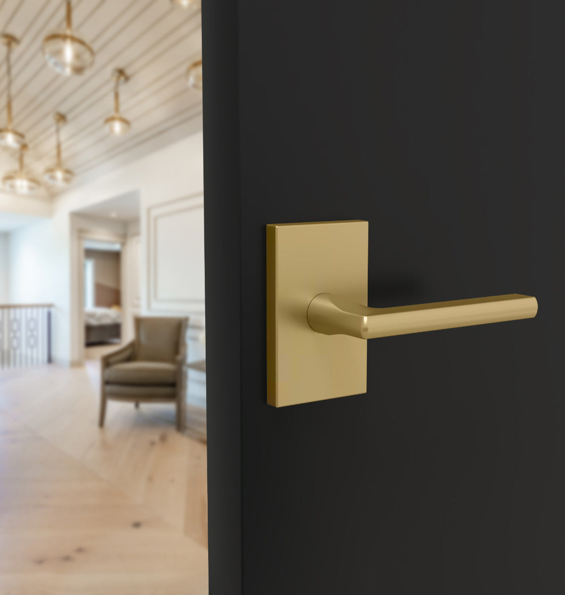 Mega Handles Glamor Lever Satin Brass SB