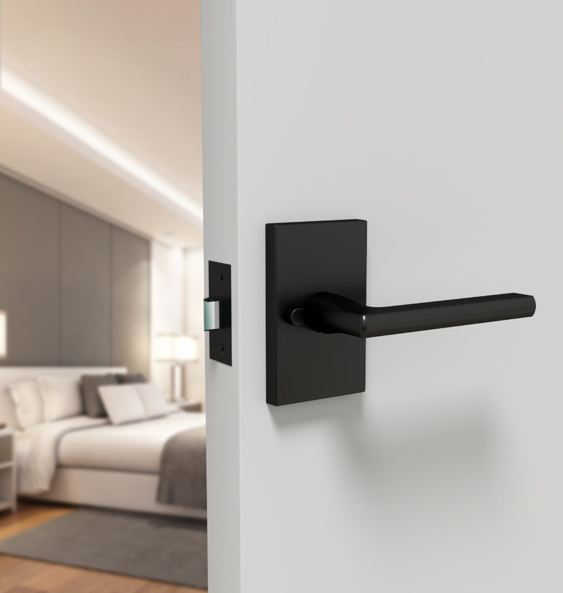 Mega Handles Glamor Lever Matte Black MB