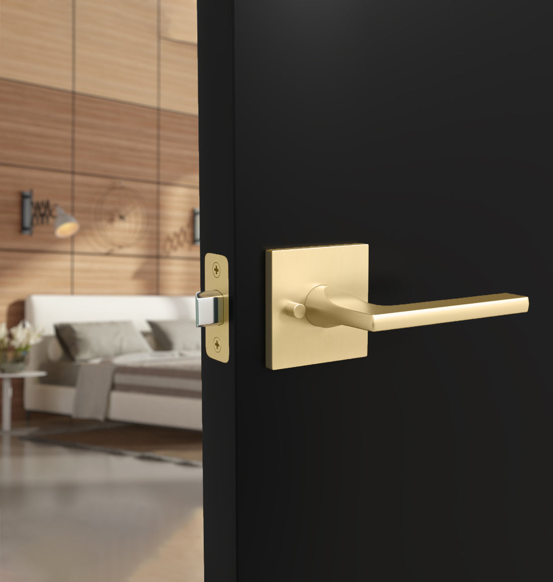 Mega Handles Prime Lever Satin Brass SB