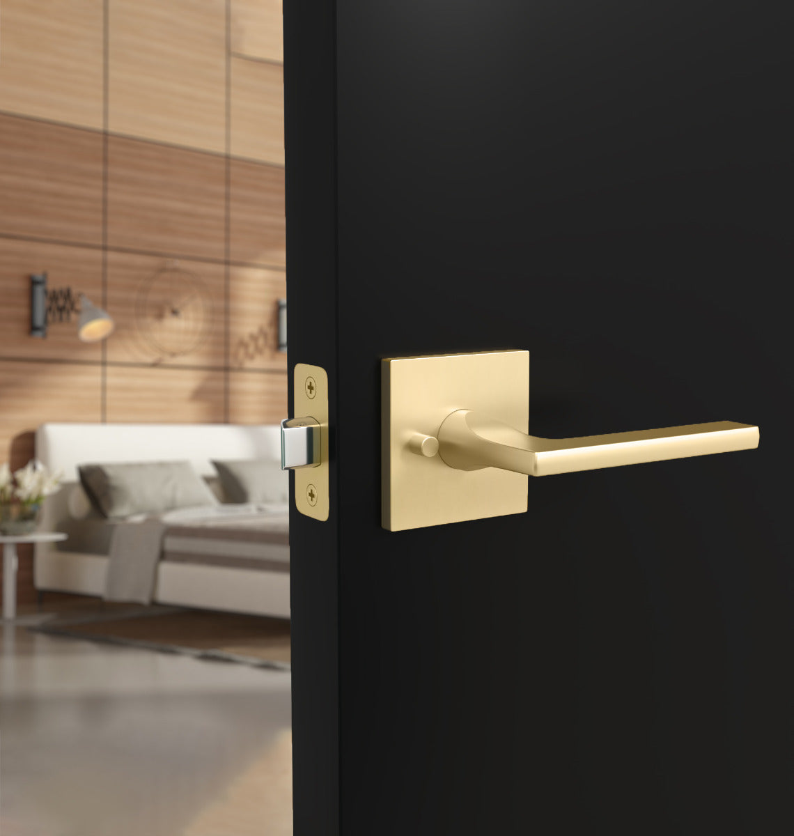 Mega Handles Prime Lever Satin Brass SB