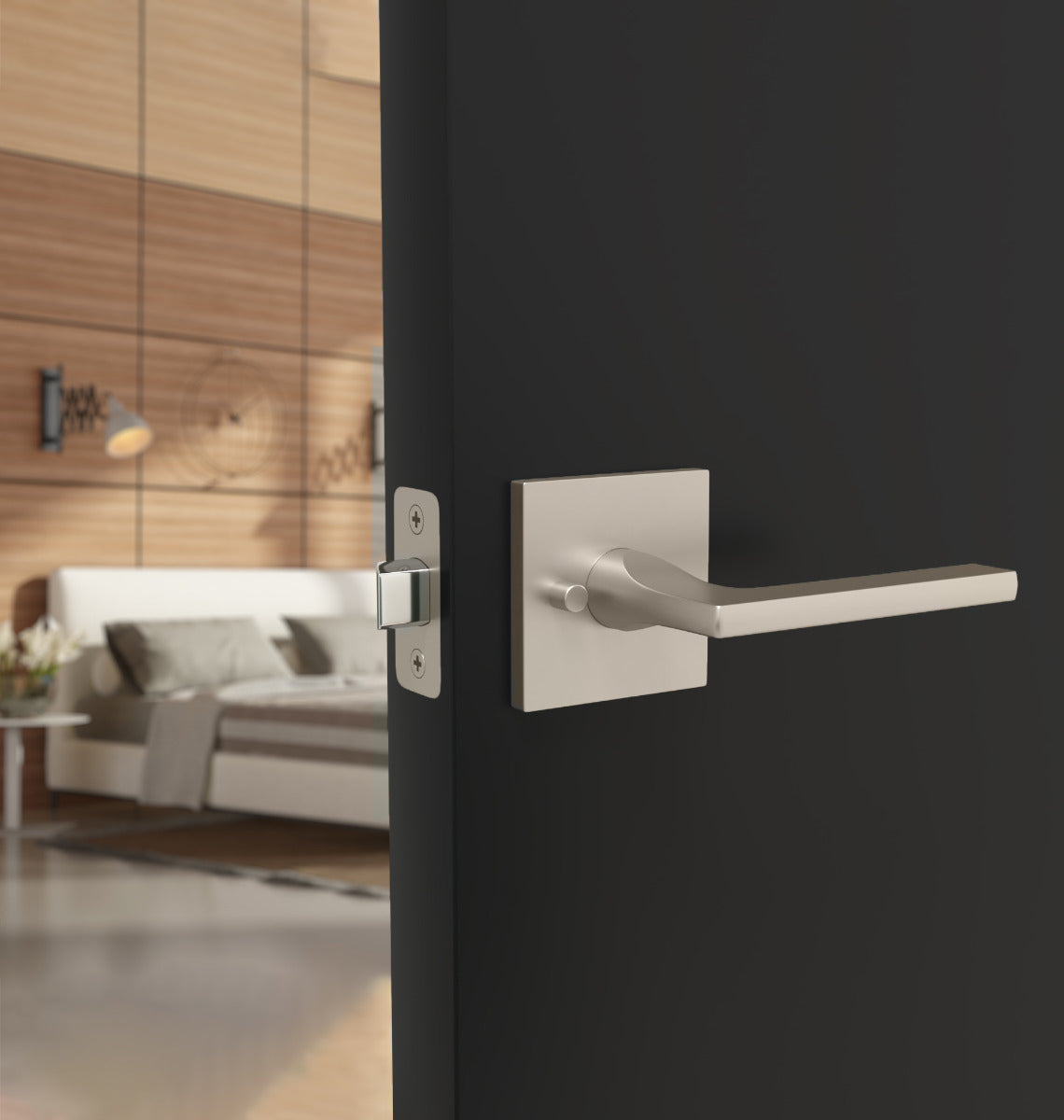 Mega Handles Prime Lever Satin Nickel SN