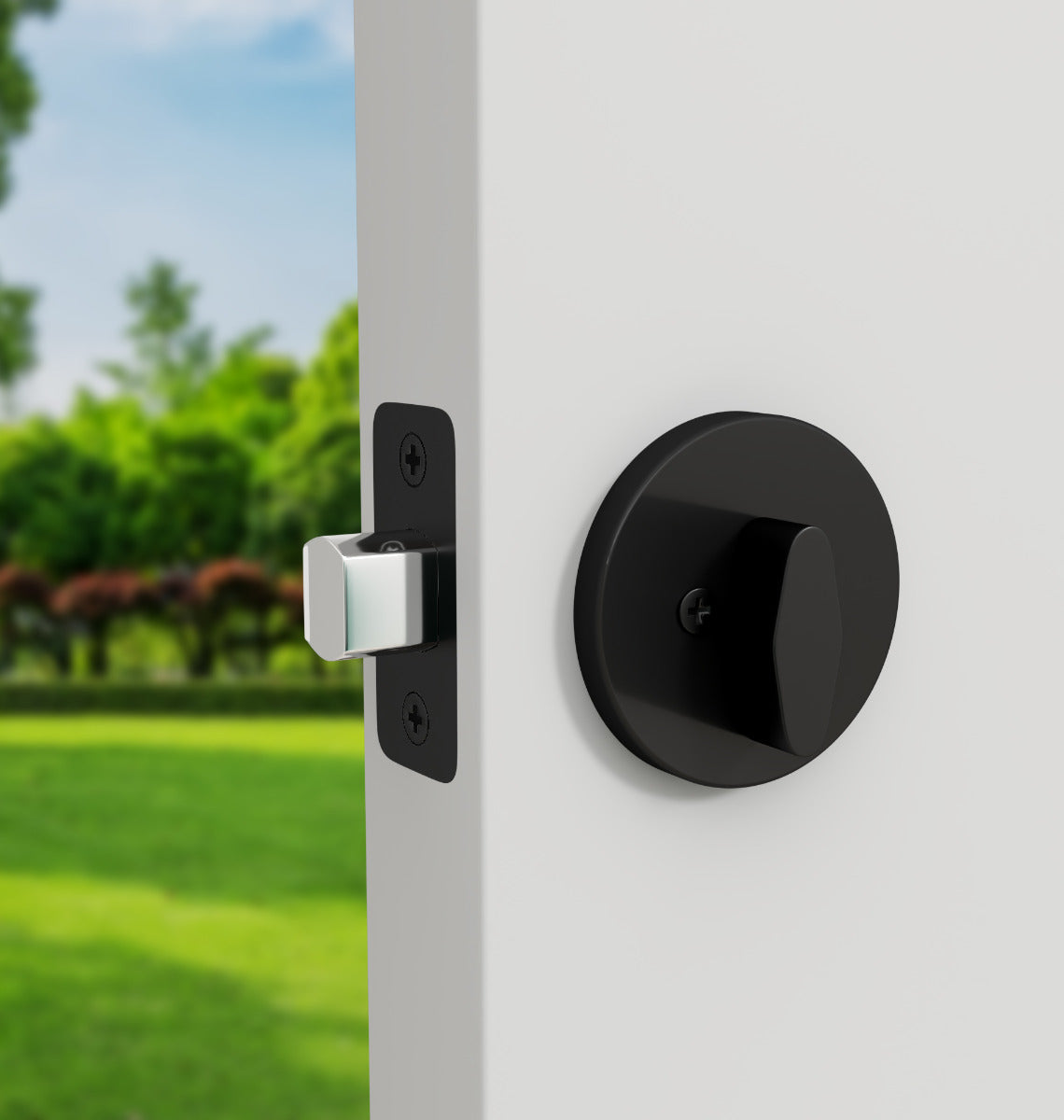 Mega Handles Raegen Deadbolt Matte Black MB