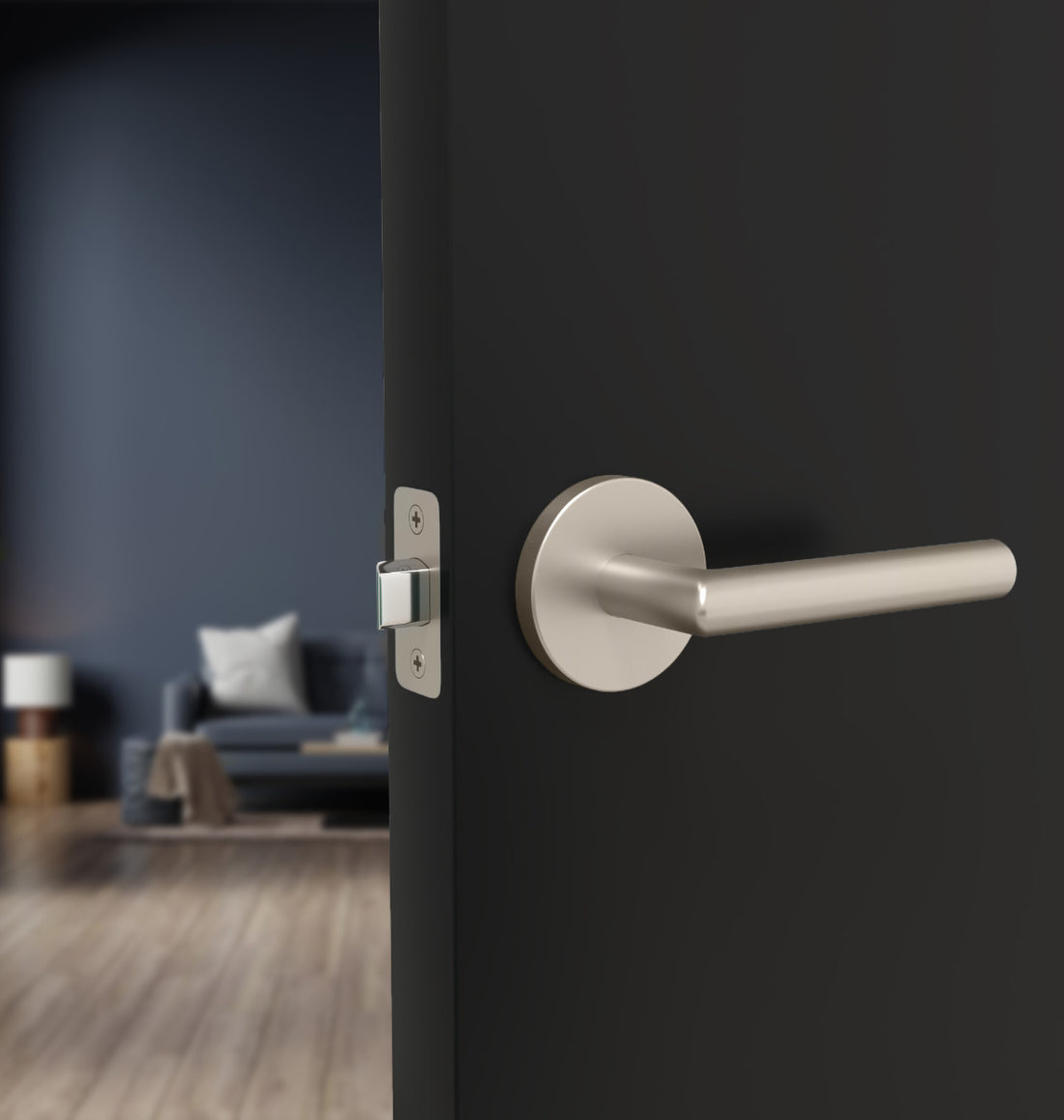 Mega Handles Ronn Lever Satin Nickel SN