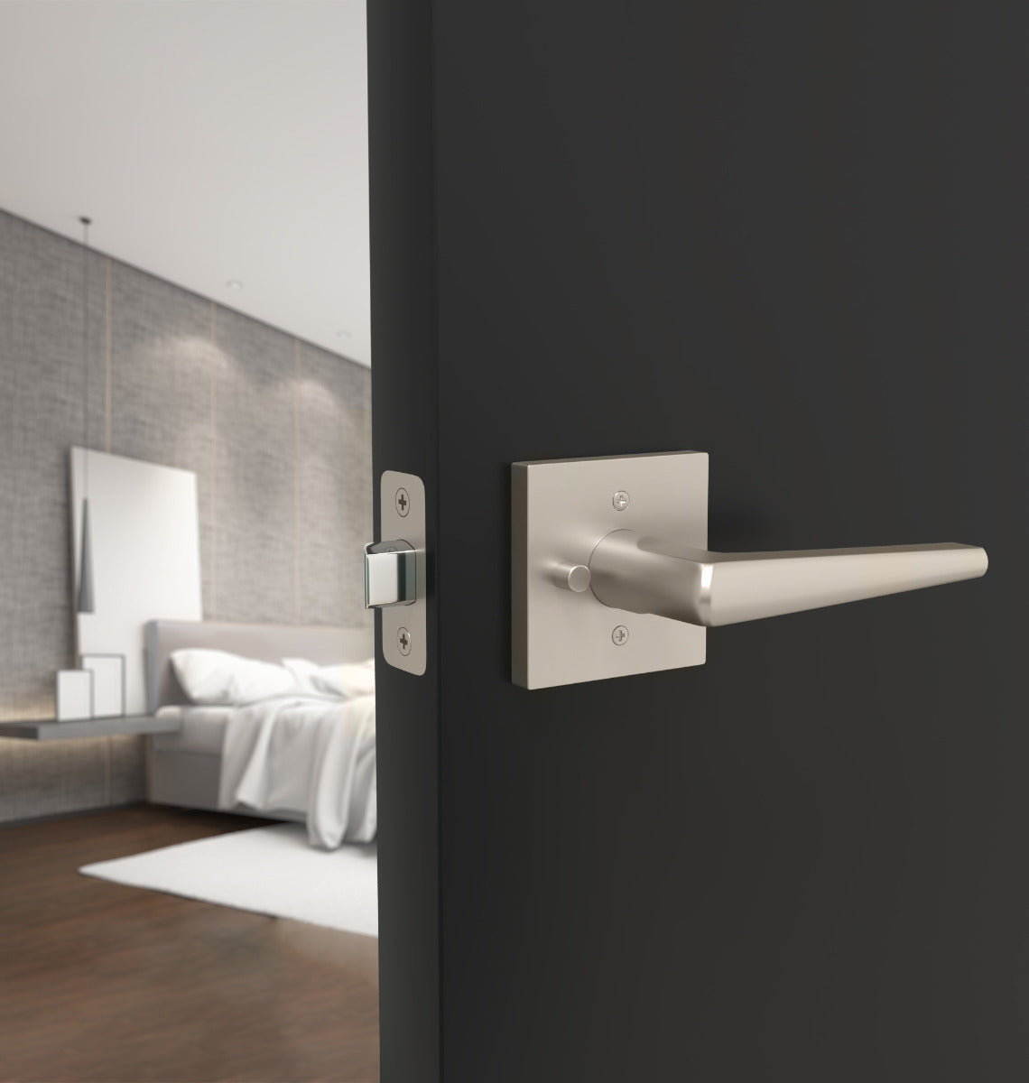 Mega Handles Shein Lever Satin Nickel SN