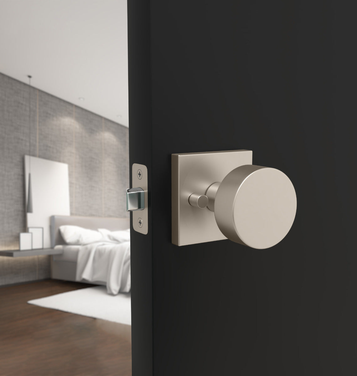 Mega Handles Suana Knob Satin Nickel SN