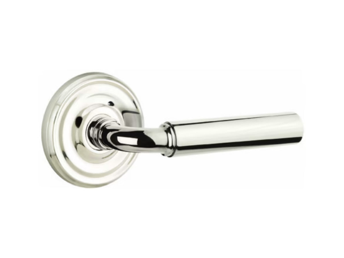 Emtek Manning Brass Lever - Polished Nickel US14
