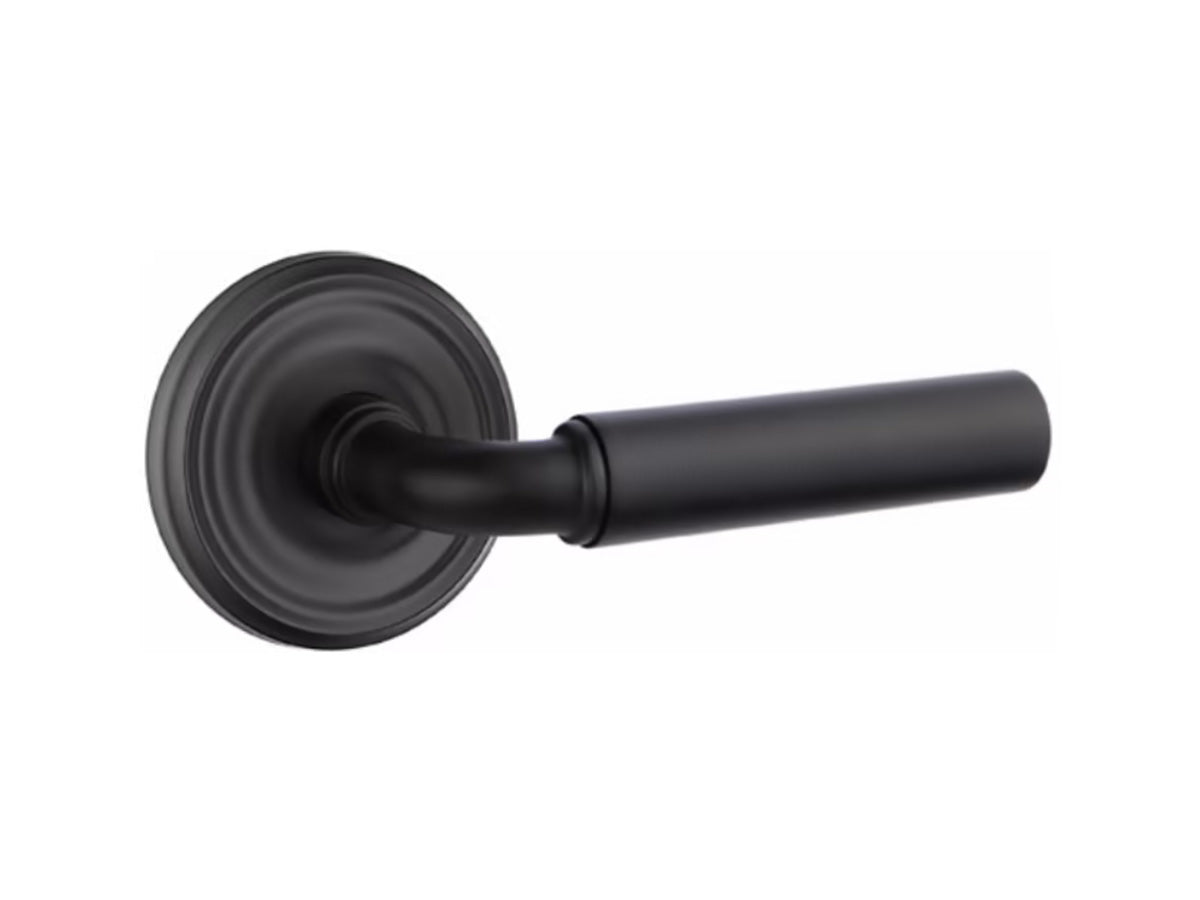 Emtek Manning Brass Lever - Flat Black US19