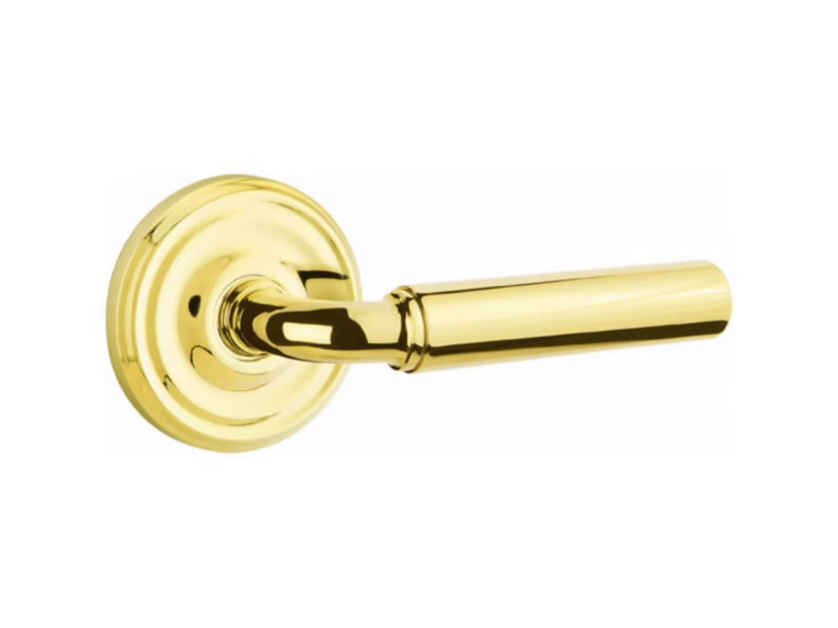 Emtek Manning Brass Lever - Polished Brass US3