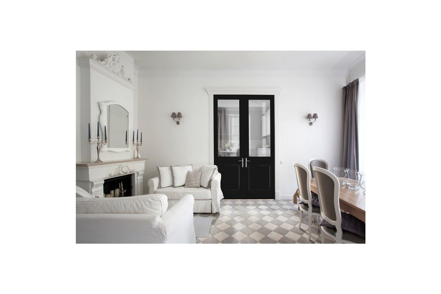 Masonite Artisan 1 Lite Over 1 Panel Wood Interior Door (2081)