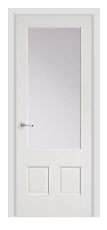 Masonite Artisan 1 Lite Over 2 Panel Wood Interior Door (521)