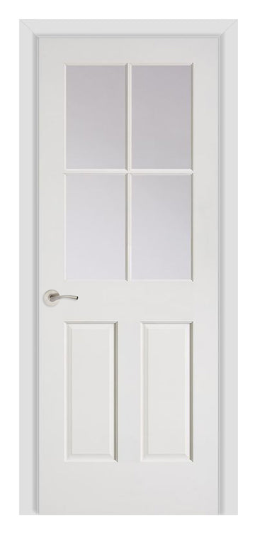 Masonite Artisan 4 Lite Over 2 Panel Wood Interior Door (444)