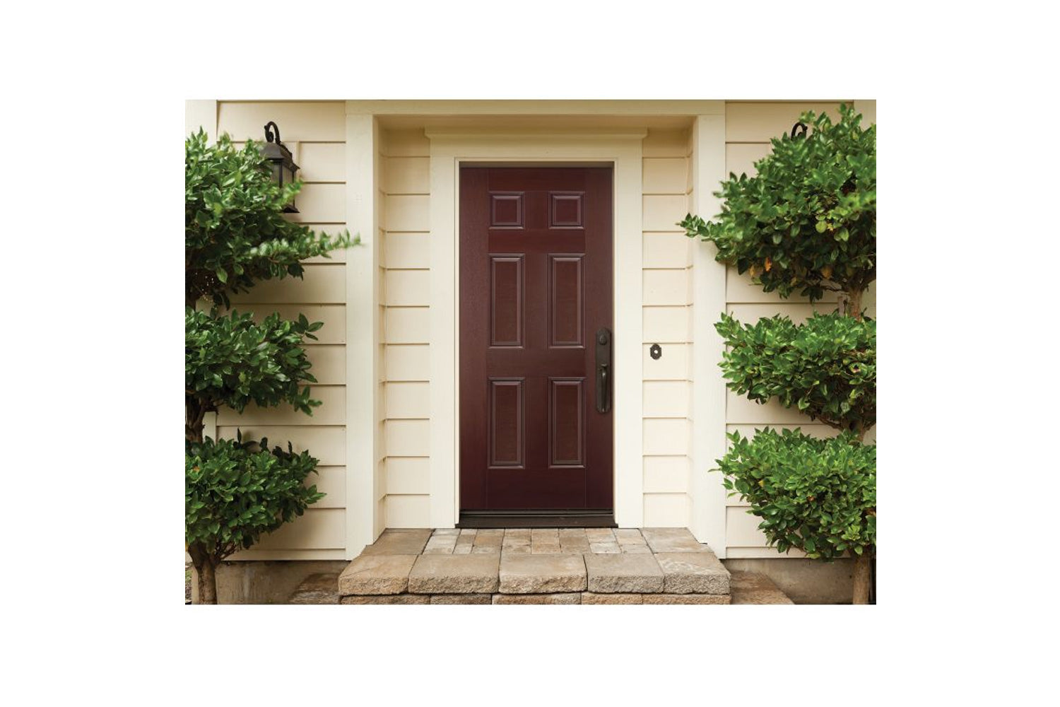 Masonite Belleville Fir Textured 6 Panel Door with No Glass 1