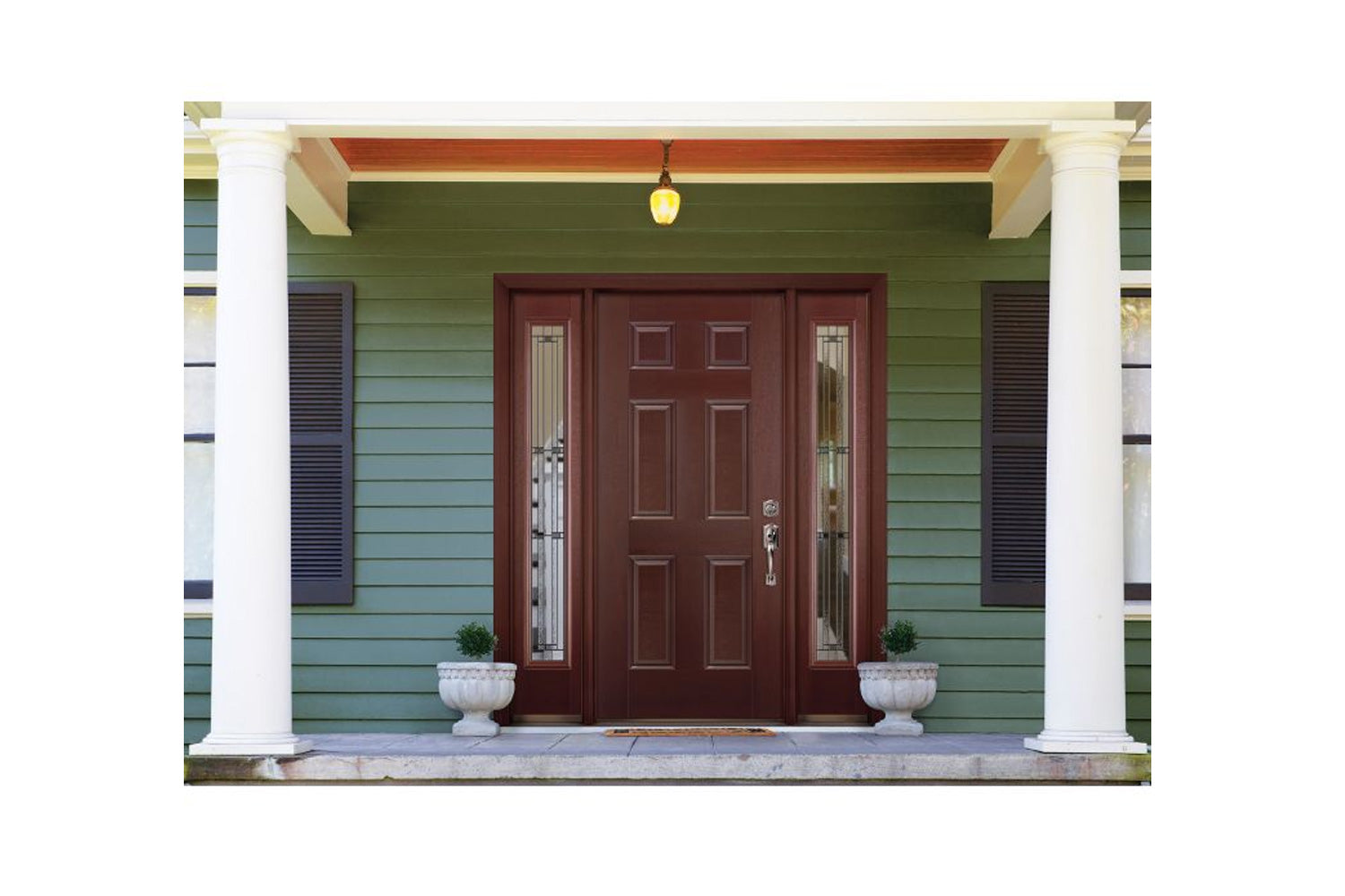Masonite Belleville Fir Textured 6 Panel Door with No Glass 1