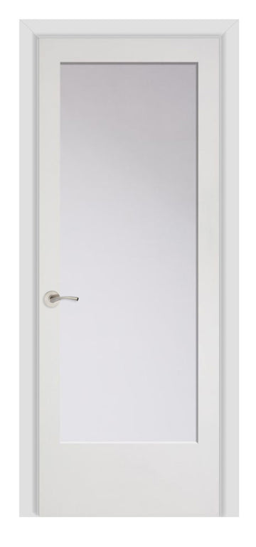 Masonite 1-Lite 1-3/8" Primed French Interior Door