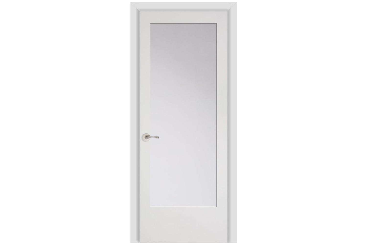 Masonite 1-Lite 1-3/8" Primed French Interior Door