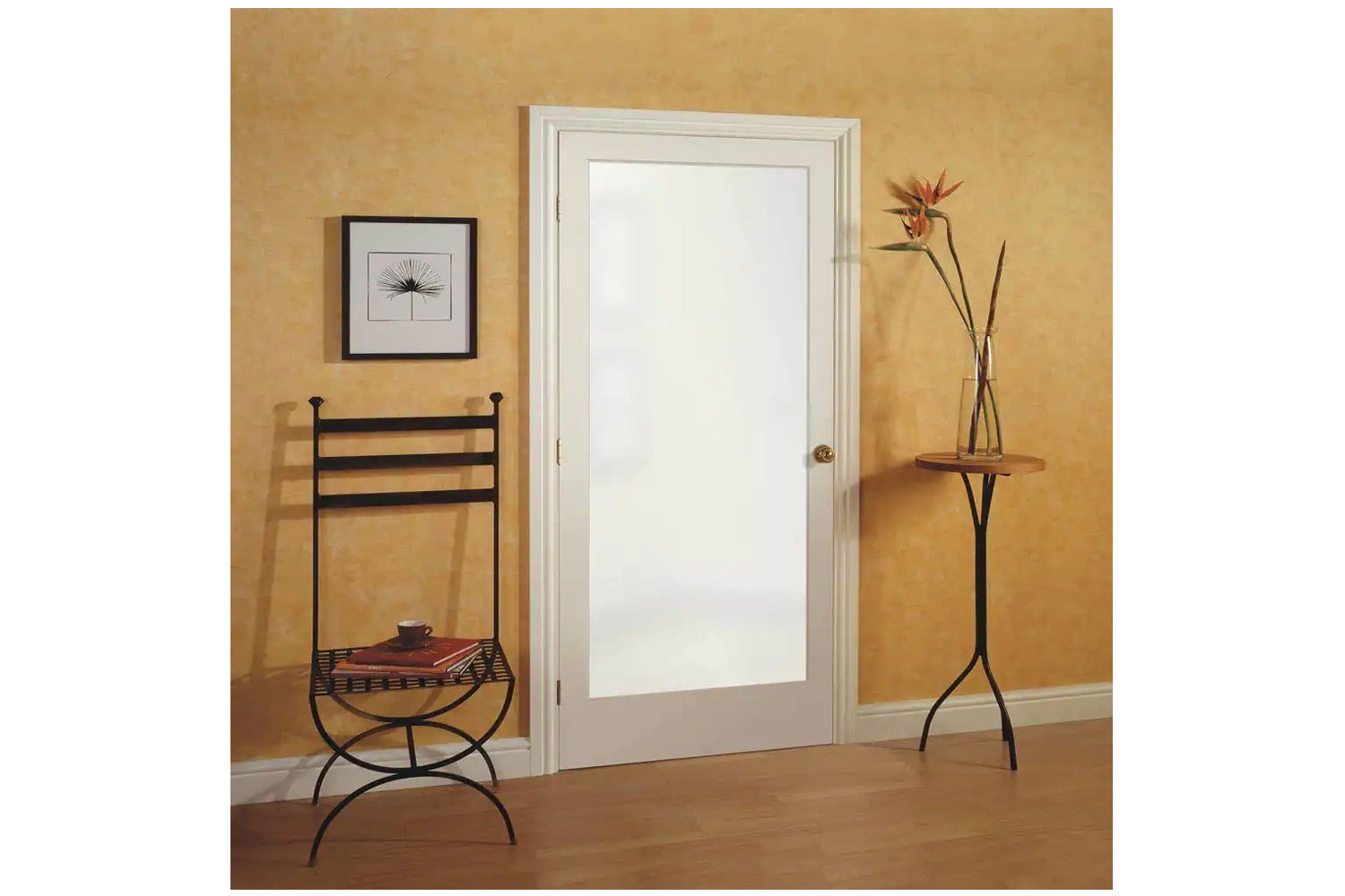 Masonite 1-Lite 1-3/8" Primed French Interior Door