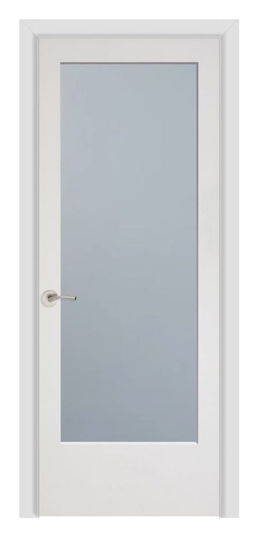 Masonite 1-Lite Frit 1-3/8" Primed French Interior Door