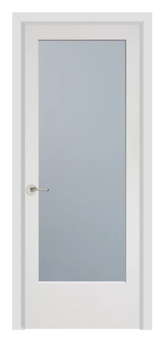 Masonite 1-Lite Frit 1-3/8" Primed French Interior Door